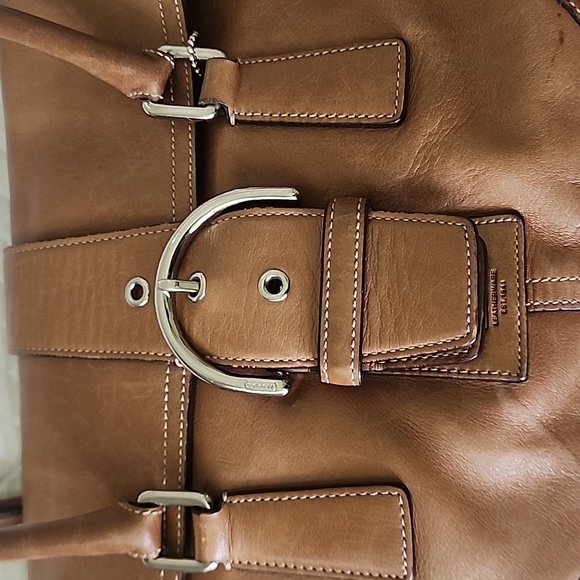 Coach vinathe Y2K Hampton shoulder bag camel - Picture 4 of 11